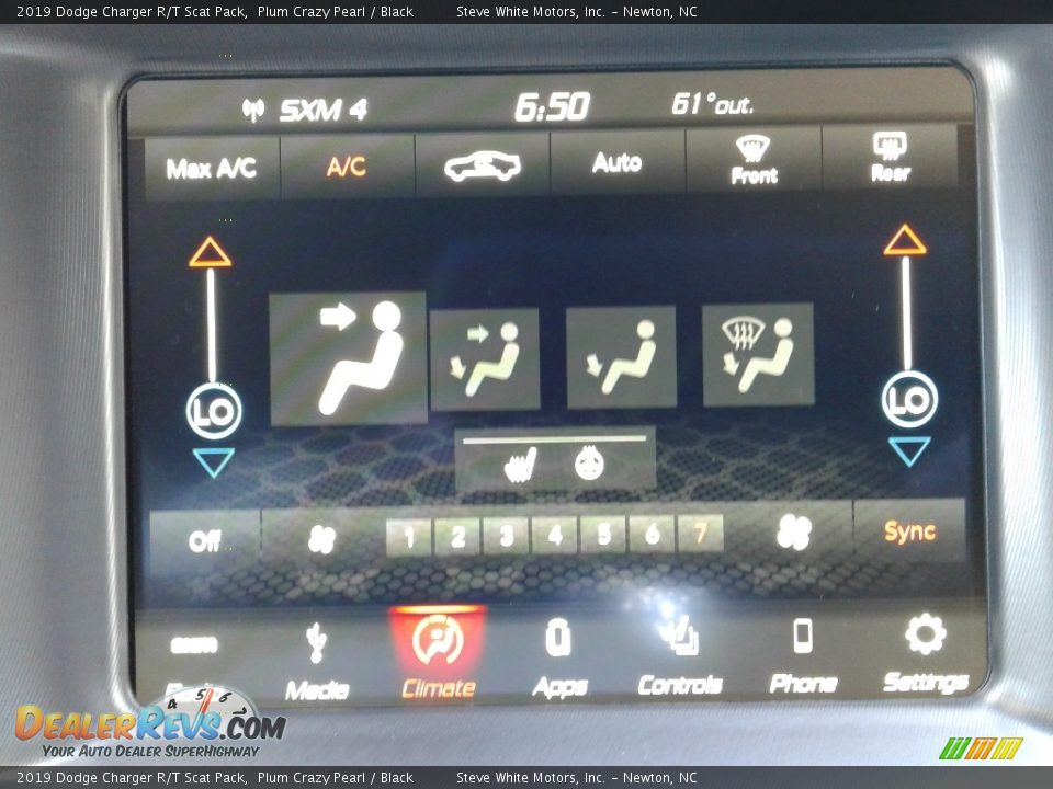 2019 Dodge Charger R/T Scat Pack Plum Crazy Pearl / Black Photo #23