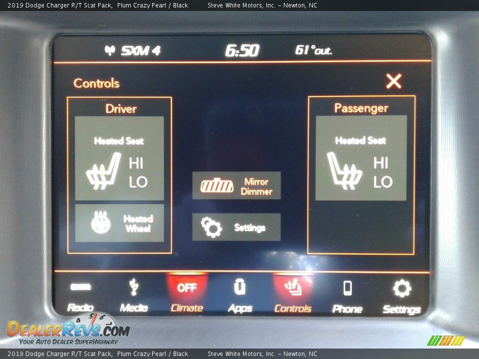 2019 Dodge Charger R/T Scat Pack Plum Crazy Pearl / Black Photo #24