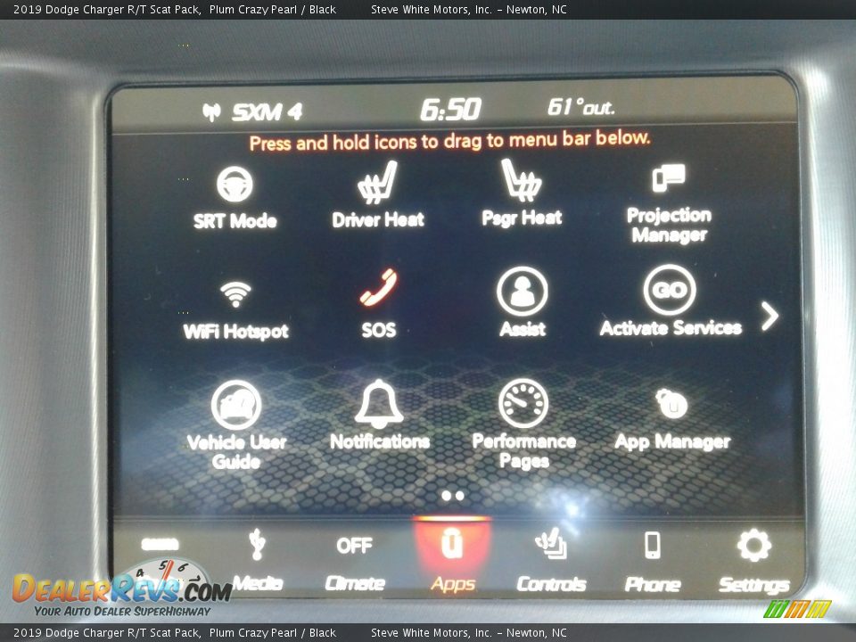 2019 Dodge Charger R/T Scat Pack Plum Crazy Pearl / Black Photo #25