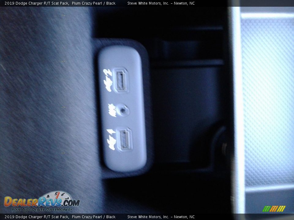 2019 Dodge Charger R/T Scat Pack Plum Crazy Pearl / Black Photo #31