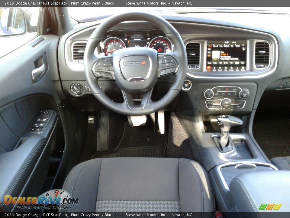 2019 Dodge Charger R/T Scat Pack Plum Crazy Pearl / Black Photo #32