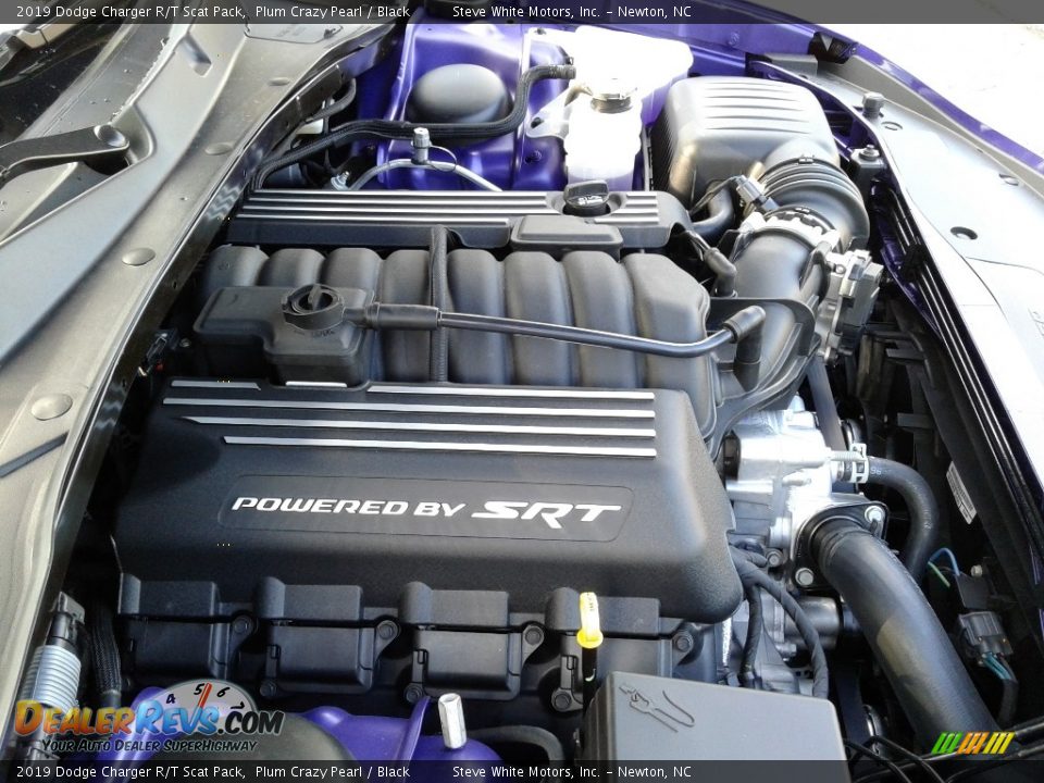 2019 Dodge Charger R/T Scat Pack Plum Crazy Pearl / Black Photo #34