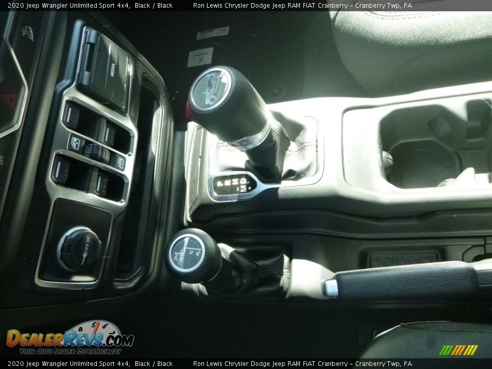 2020 Jeep Wrangler Unlimited Sport 4x4 Black / Black Photo #20