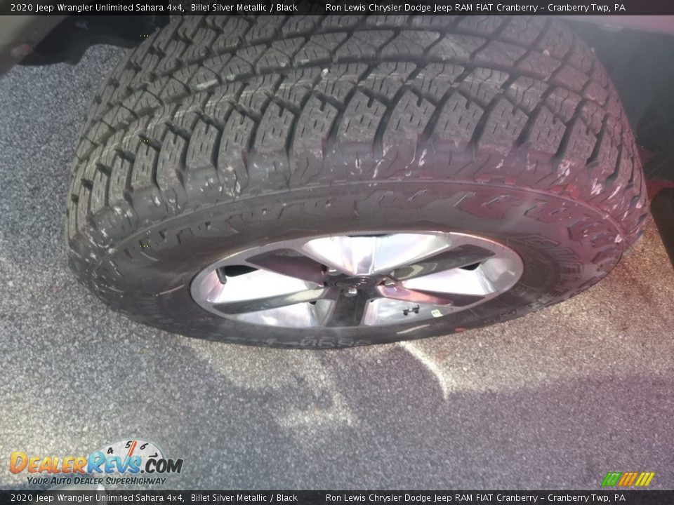 2020 Jeep Wrangler Unlimited Sahara 4x4 Billet Silver Metallic / Black Photo #2