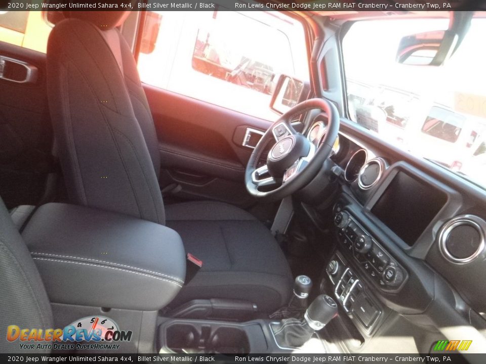 2020 Jeep Wrangler Unlimited Sahara 4x4 Billet Silver Metallic / Black Photo #7