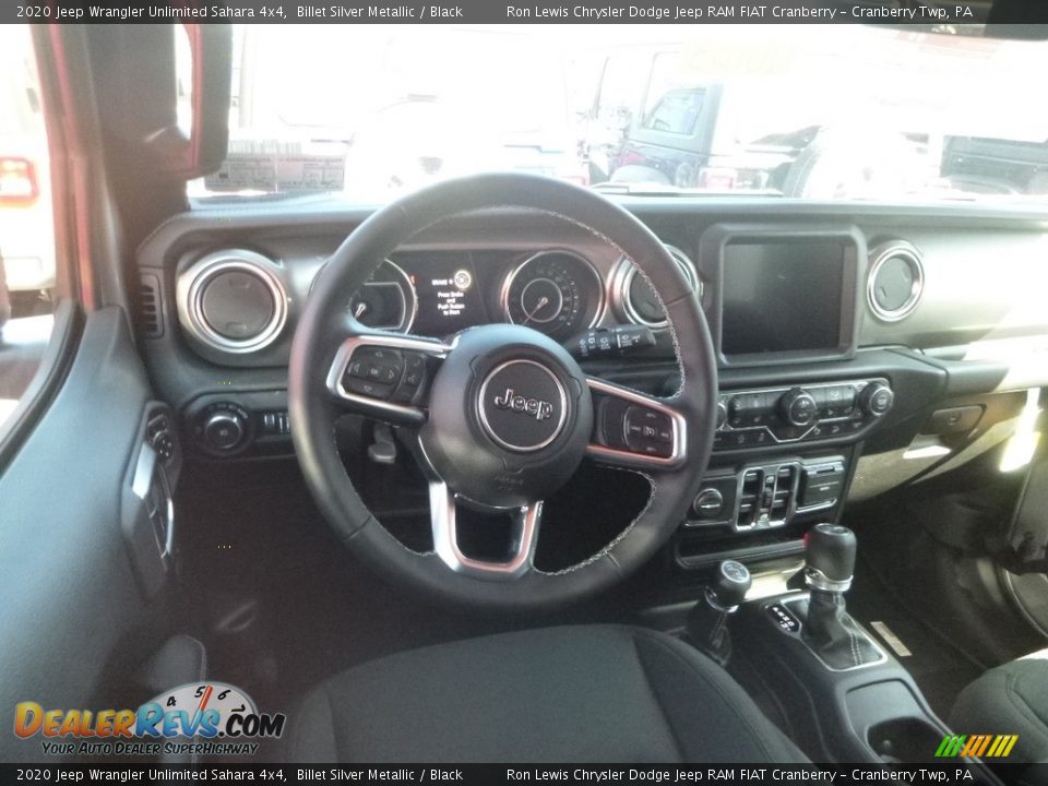 2020 Jeep Wrangler Unlimited Sahara 4x4 Billet Silver Metallic / Black Photo #10