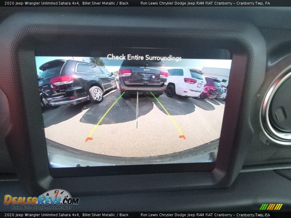 2020 Jeep Wrangler Unlimited Sahara 4x4 Billet Silver Metallic / Black Photo #16