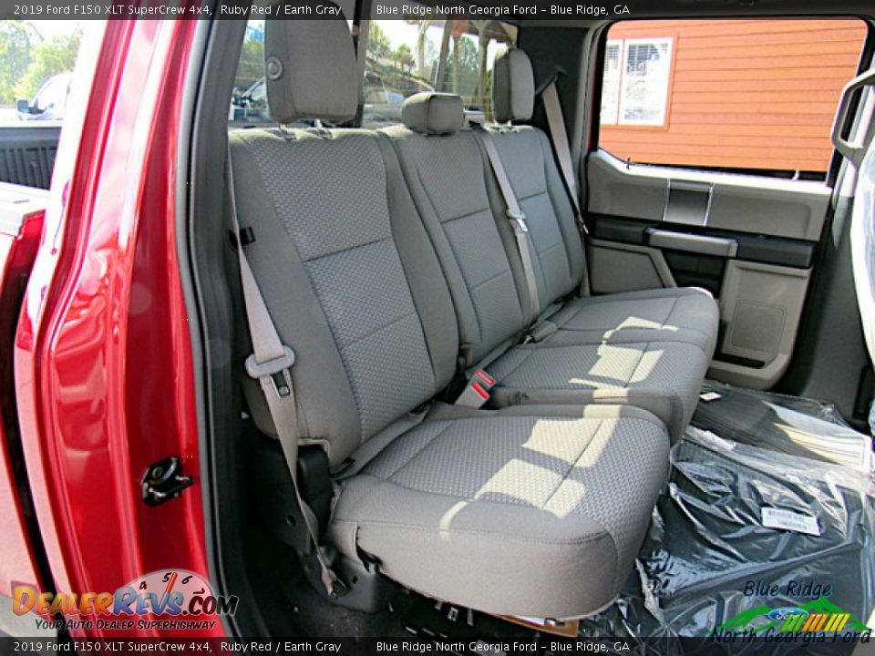 2019 Ford F150 XLT SuperCrew 4x4 Ruby Red / Earth Gray Photo #12