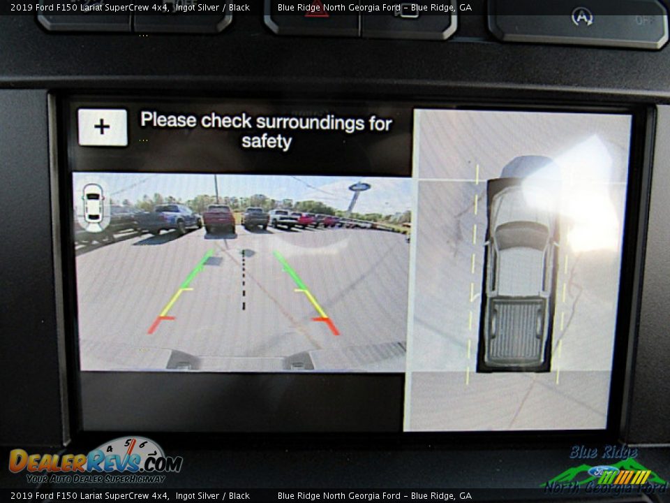 2019 Ford F150 Lariat SuperCrew 4x4 Ingot Silver / Black Photo #22