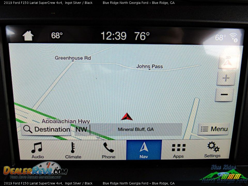 2019 Ford F150 Lariat SuperCrew 4x4 Ingot Silver / Black Photo #23