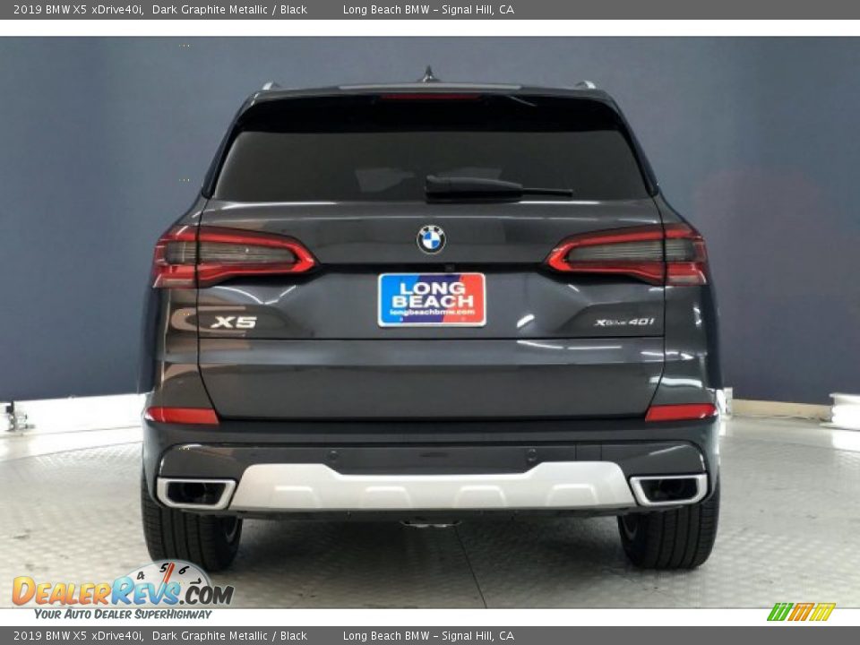 2019 BMW X5 xDrive40i Dark Graphite Metallic / Black Photo #3