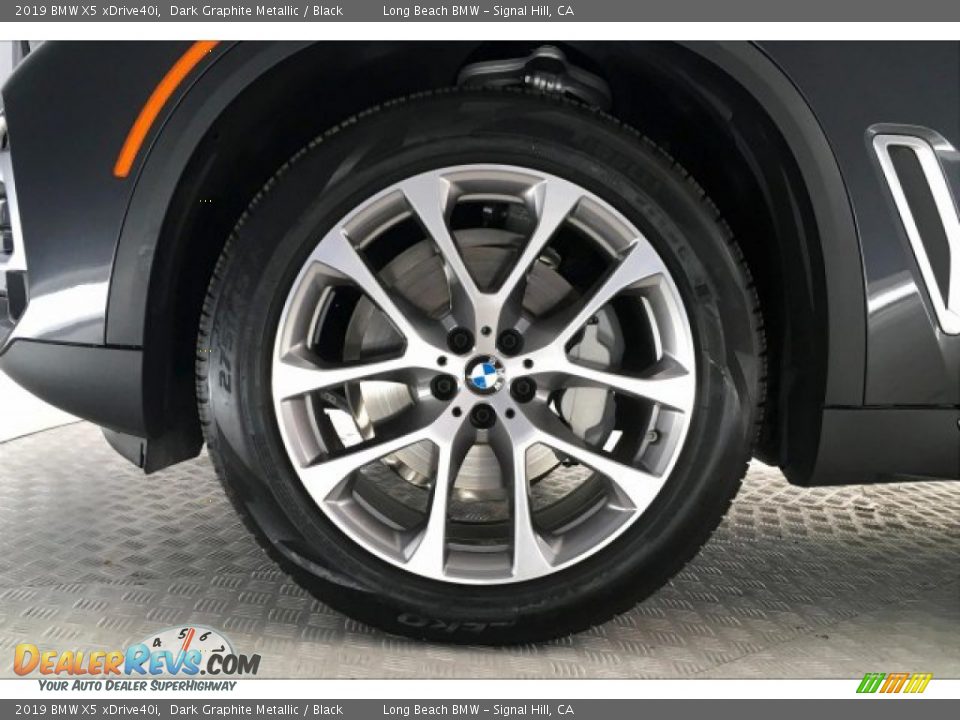 2019 BMW X5 xDrive40i Dark Graphite Metallic / Black Photo #8
