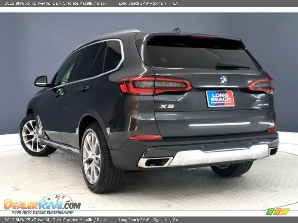 2019 BMW X5 xDrive40i Dark Graphite Metallic / Black Photo #10