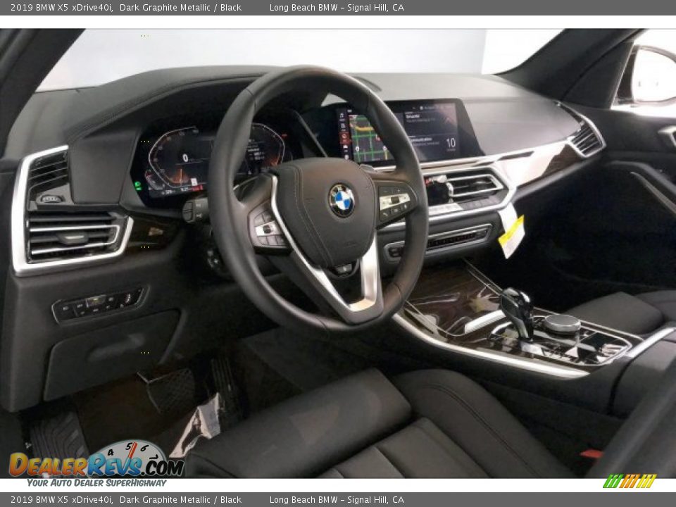 2019 BMW X5 xDrive40i Dark Graphite Metallic / Black Photo #17