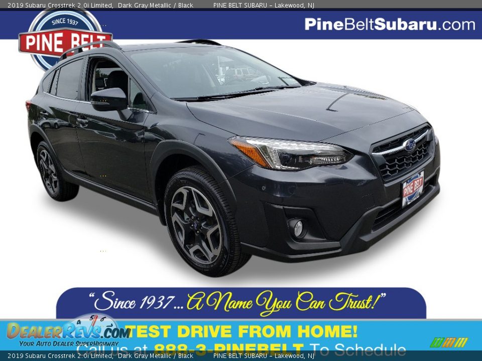 2019 Subaru Crosstrek 2.0i Limited Dark Gray Metallic / Black Photo #1