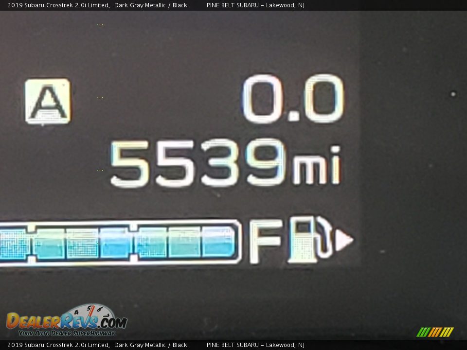 2019 Subaru Crosstrek 2.0i Limited Dark Gray Metallic / Black Photo #2