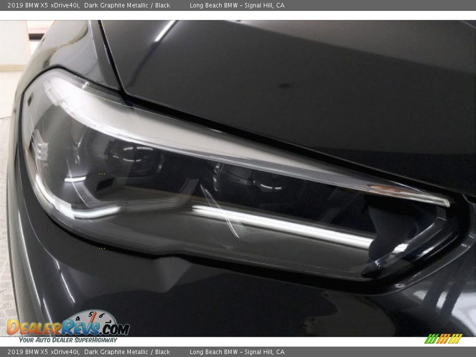 2019 BMW X5 xDrive40i Dark Graphite Metallic / Black Photo #28