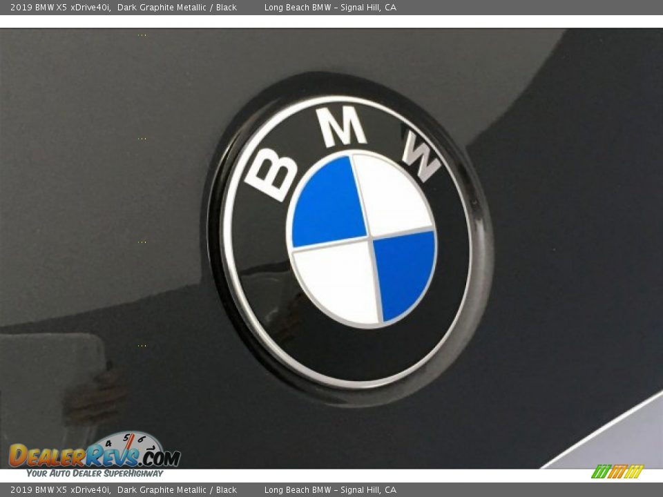 2019 BMW X5 xDrive40i Dark Graphite Metallic / Black Photo #29