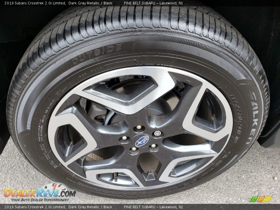 2019 Subaru Crosstrek 2.0i Limited Dark Gray Metallic / Black Photo #22