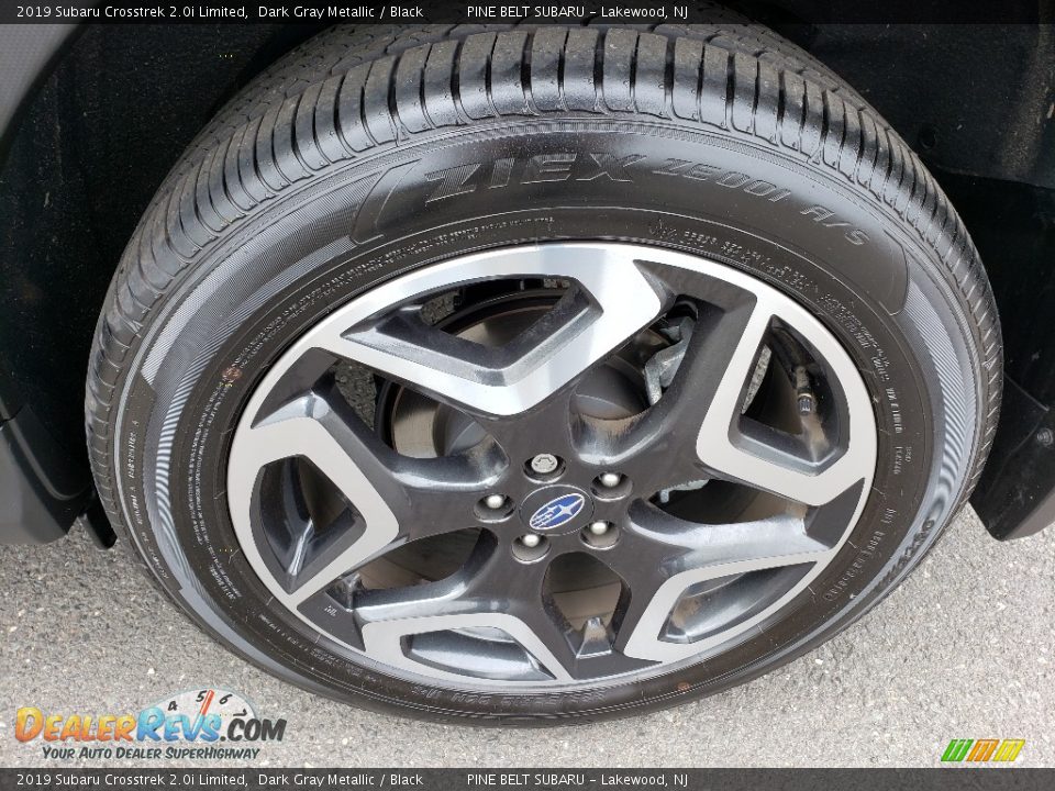 2019 Subaru Crosstrek 2.0i Limited Dark Gray Metallic / Black Photo #24