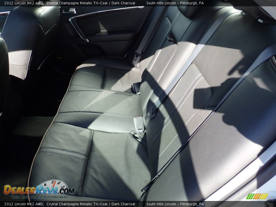 2012 Lincoln MKZ AWD Crystal Champagne Metallic Tri-Coat / Dark Charcoal Photo #16