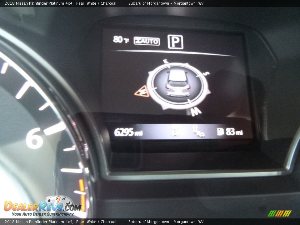 2018 Nissan Pathfinder Platinum 4x4 Pearl White / Charcoal Photo #17