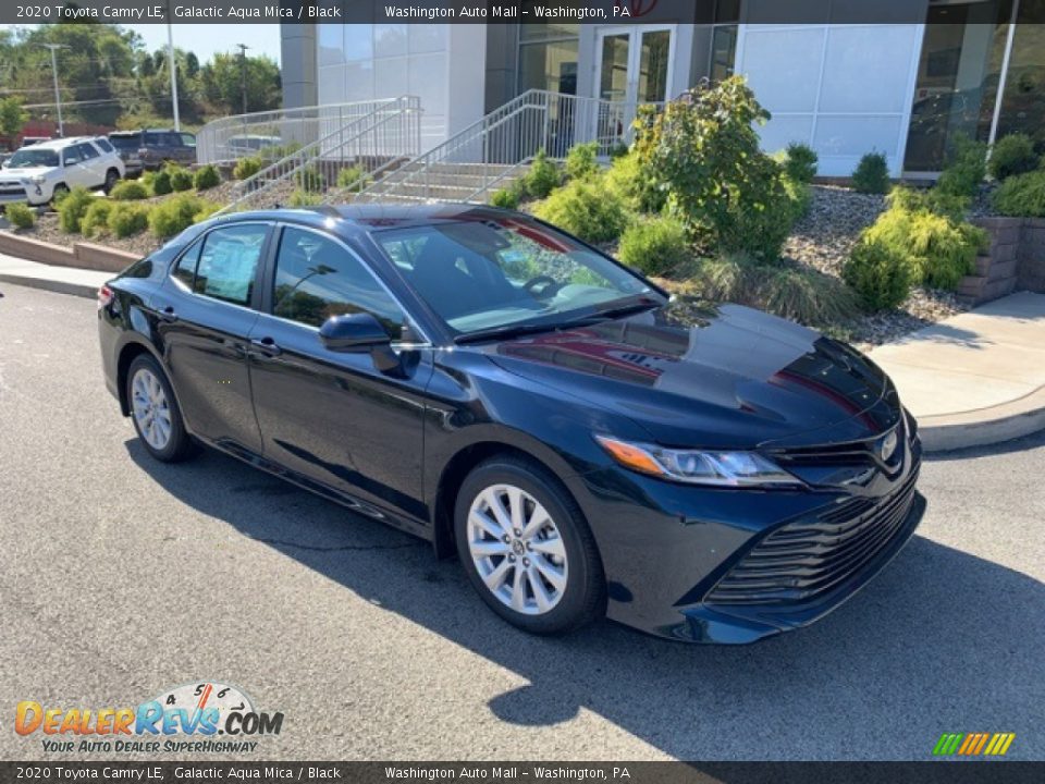 2020 Toyota Camry LE Galactic Aqua Mica / Black Photo #1