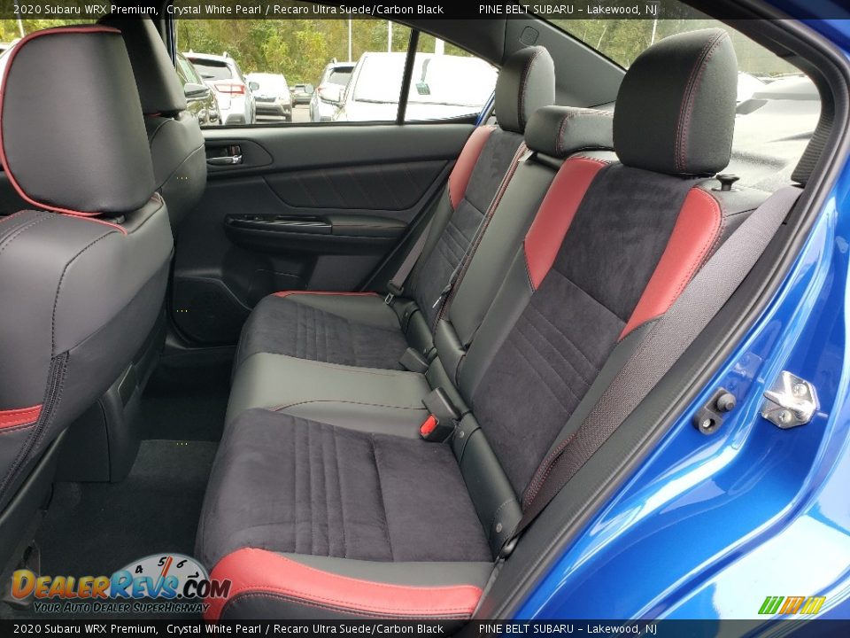 Rear Seat of 2020 Subaru WRX Premium Photo #6
