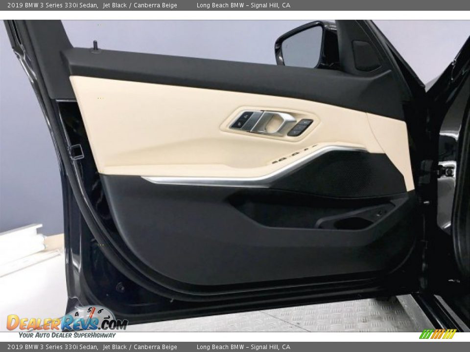 2019 BMW 3 Series 330i Sedan Jet Black / Canberra Beige Photo #21