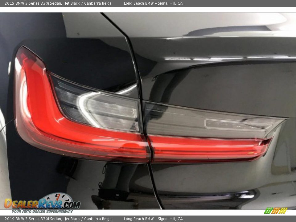 2019 BMW 3 Series 330i Sedan Jet Black / Canberra Beige Photo #22