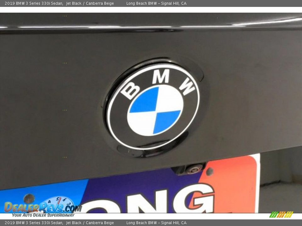 2019 BMW 3 Series 330i Sedan Jet Black / Canberra Beige Photo #23