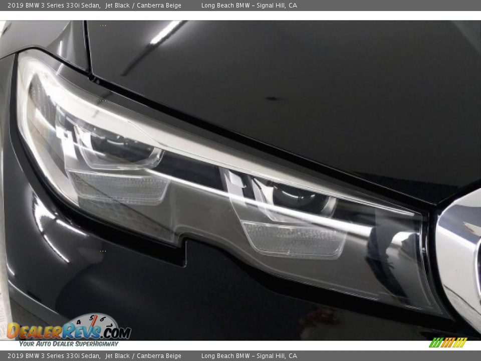 2019 BMW 3 Series 330i Sedan Jet Black / Canberra Beige Photo #28