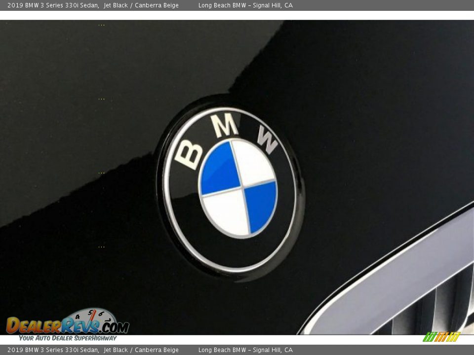 2019 BMW 3 Series 330i Sedan Jet Black / Canberra Beige Photo #29