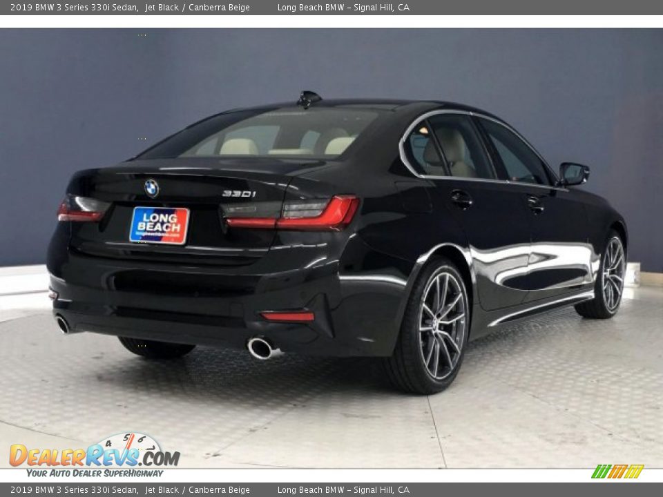 2019 BMW 3 Series 330i Sedan Jet Black / Canberra Beige Photo #30