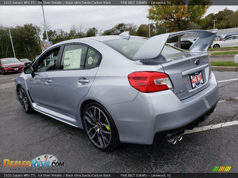 2020 Subaru WRX STI Ice Silver Metallic / Black Ultra Suede/Carbon Black Photo #4