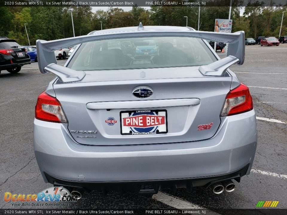 2020 Subaru WRX STI Ice Silver Metallic / Black Ultra Suede/Carbon Black Photo #5