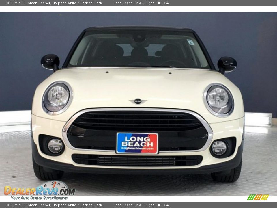 2019 Mini Clubman Cooper Pepper White / Carbon Black Photo #2