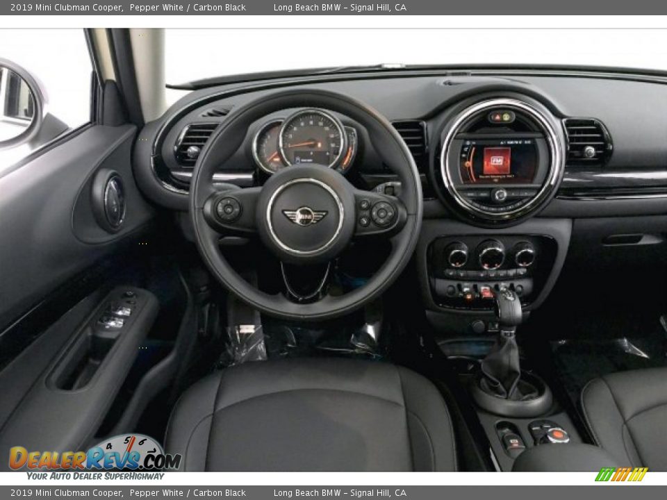 2019 Mini Clubman Cooper Pepper White / Carbon Black Photo #4