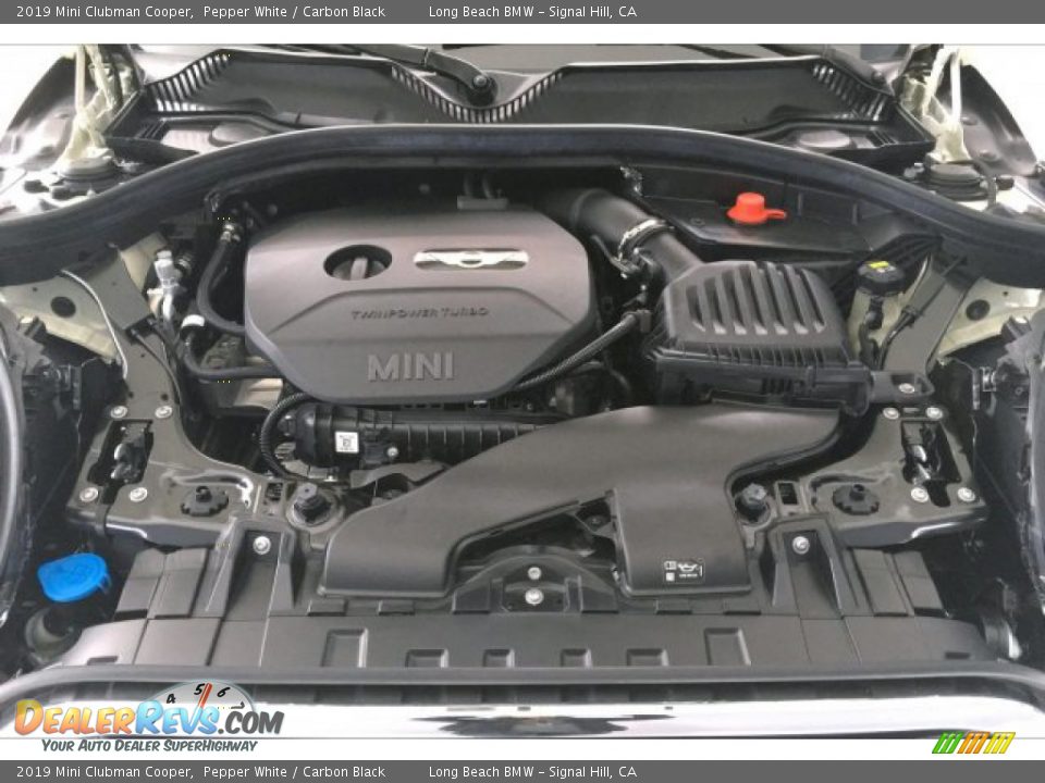 2019 Mini Clubman Cooper Pepper White / Carbon Black Photo #9