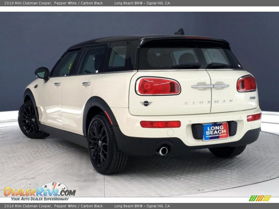 2019 Mini Clubman Cooper Pepper White / Carbon Black Photo #10
