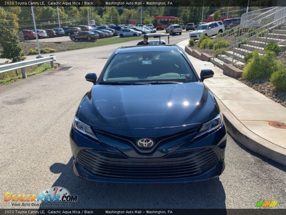 2020 Toyota Camry LE Galactic Aqua Mica / Black Photo #26