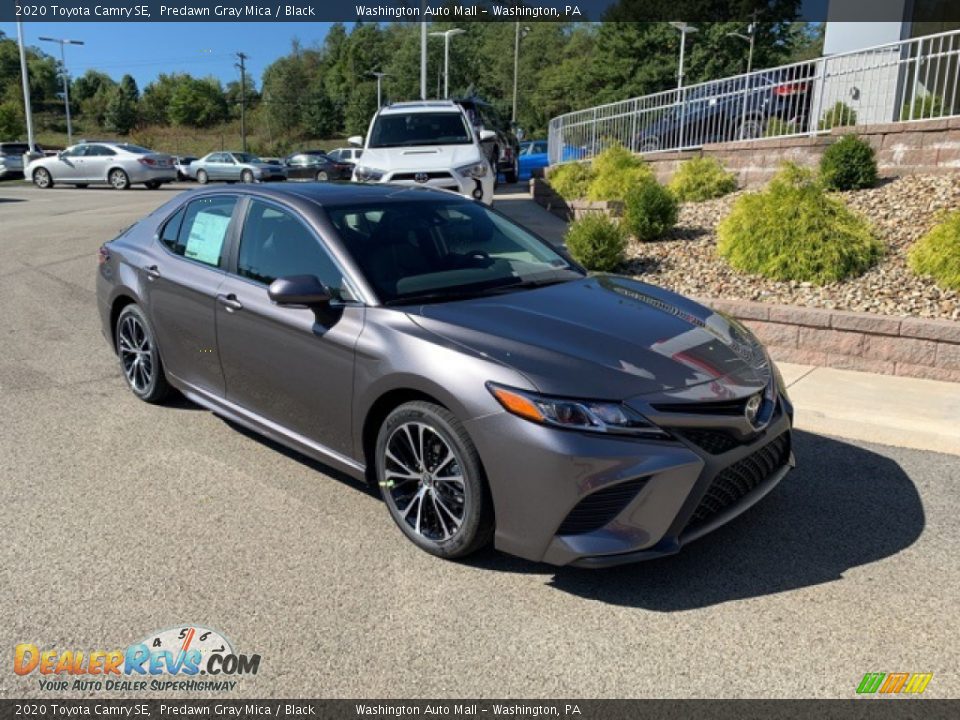 2020 Toyota Camry SE Predawn Gray Mica / Black Photo #1