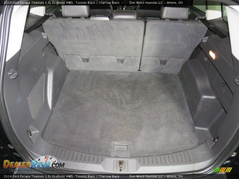 2014 Ford Escape Titanium 1.6L EcoBoost 4WD Tuxedo Black / Charcoal Black Photo #13