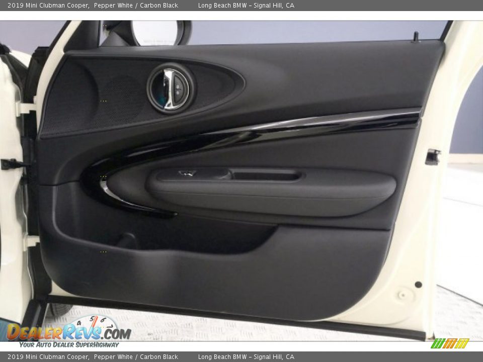 2019 Mini Clubman Cooper Pepper White / Carbon Black Photo #26