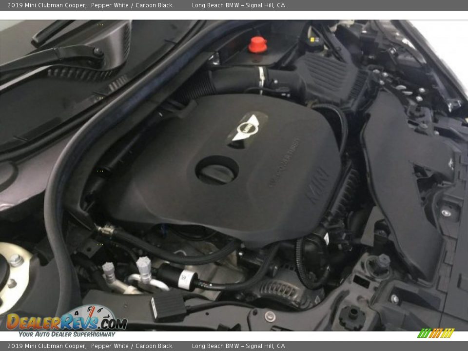 2019 Mini Clubman Cooper Pepper White / Carbon Black Photo #27