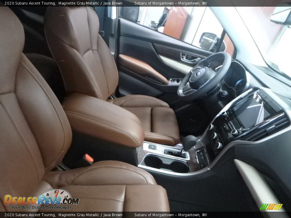 2020 Subaru Ascent Touring Magnetite Gray Metallic / Java Brown Photo #3