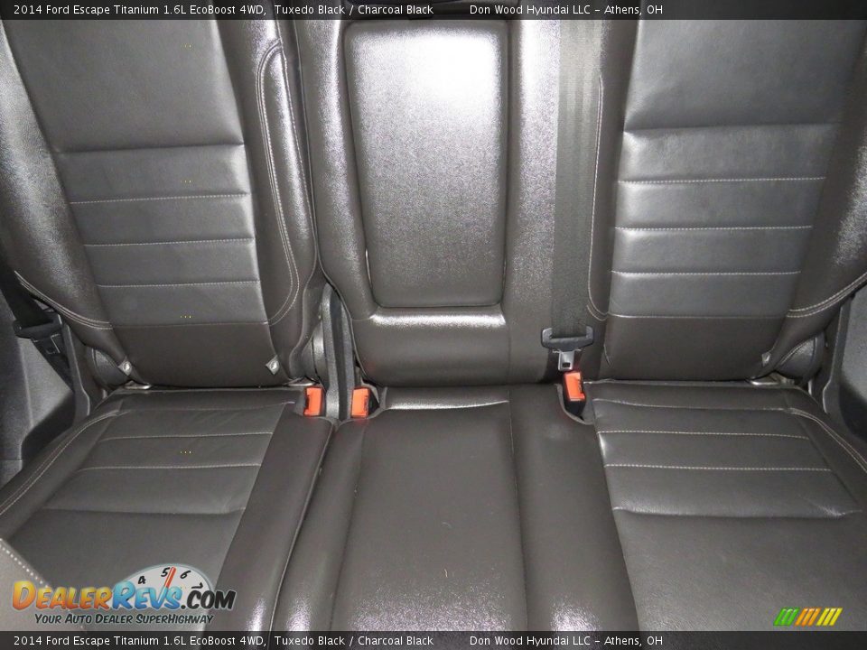 2014 Ford Escape Titanium 1.6L EcoBoost 4WD Tuxedo Black / Charcoal Black Photo #20