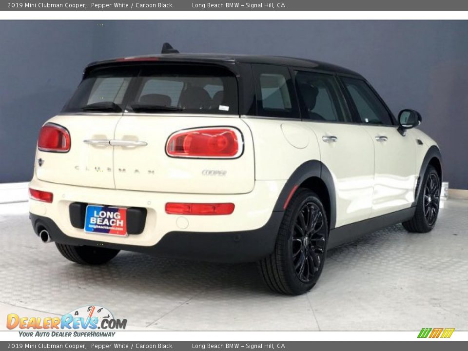 2019 Mini Clubman Cooper Pepper White / Carbon Black Photo #30