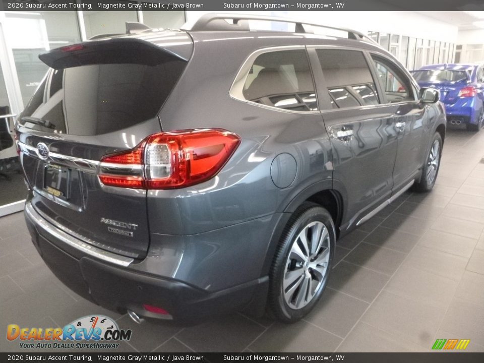 2020 Subaru Ascent Touring Magnetite Gray Metallic / Java Brown Photo #6