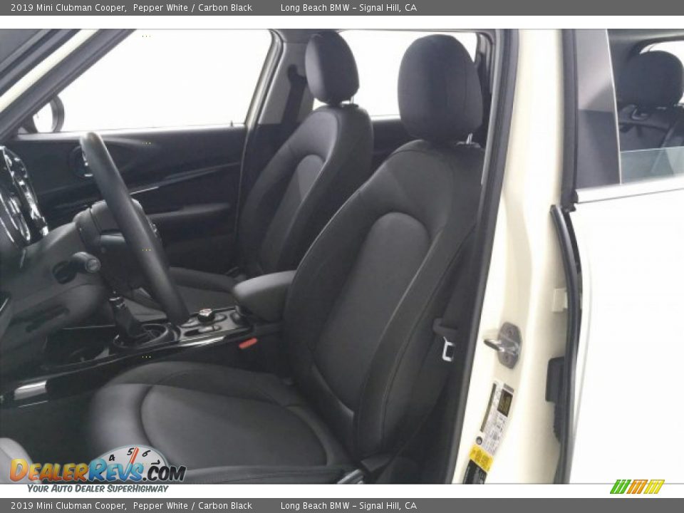 2019 Mini Clubman Cooper Pepper White / Carbon Black Photo #32